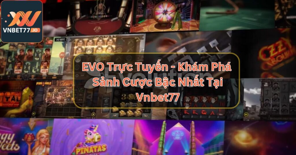 EVO Trực Tuyến - Khám Phá Sảnh Cược Bậc Nhất Tại Vnbet77